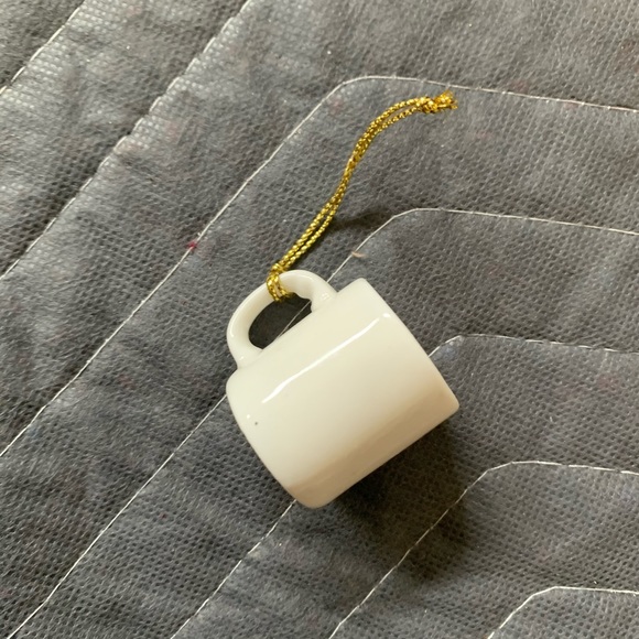 Mini monogram “Teresa” coffee mug Ornament - Picture 3 of 3